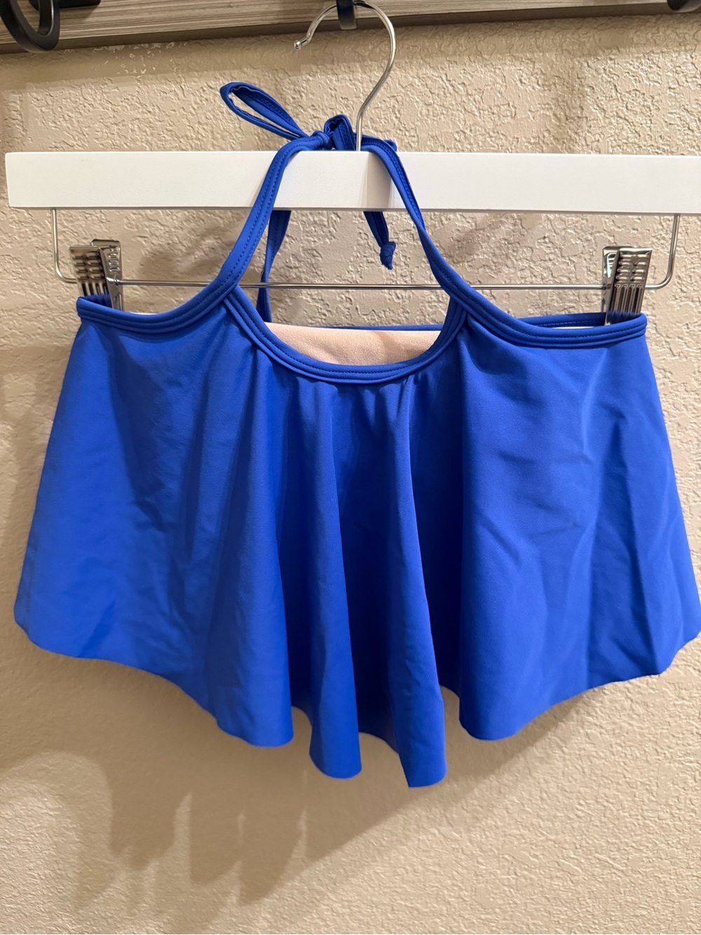 Girls' Royal Blue Halter Swim Swing Top
